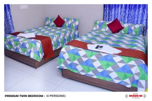 Spacious family hotel room in Velankanni