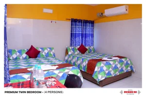 Family Hotel Room with Two King Beds in Velankanni