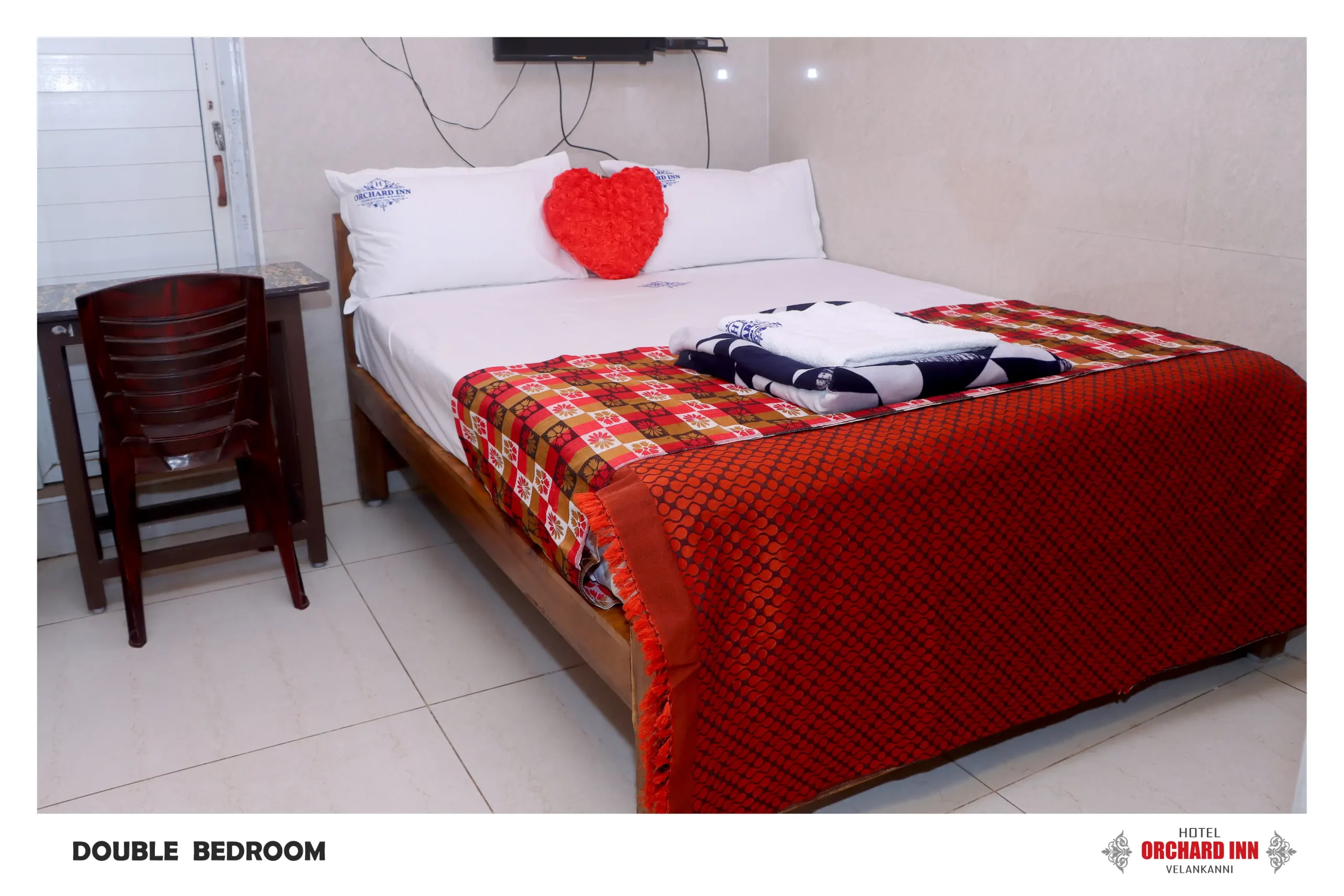Deluxe Room at Hotel Orchard Inn Velankanni